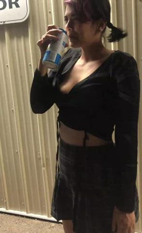 heels high heels pee peeing piss pissing public gif