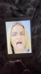 Cumshot TikTok Tribute gif