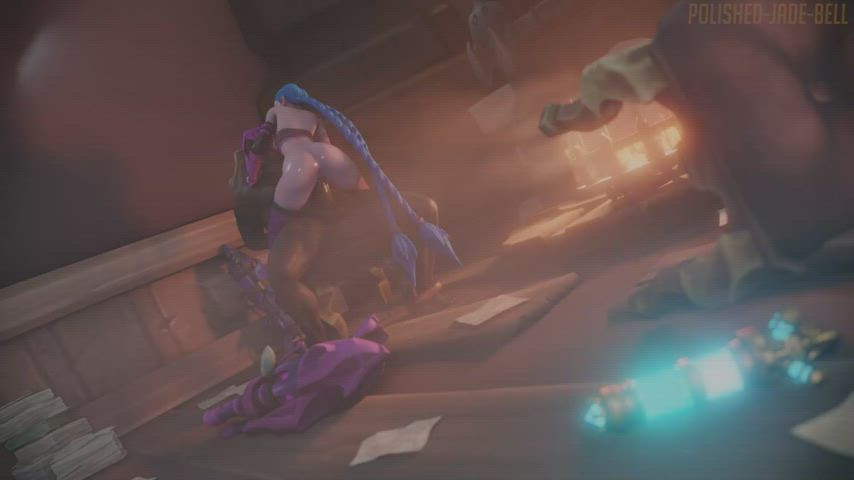 Jinx in control (polished-jade-bell) (Sound Update) [League of Legends]