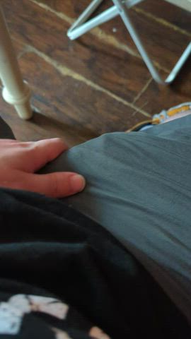 bulge cock nsfw shorts solo gif
