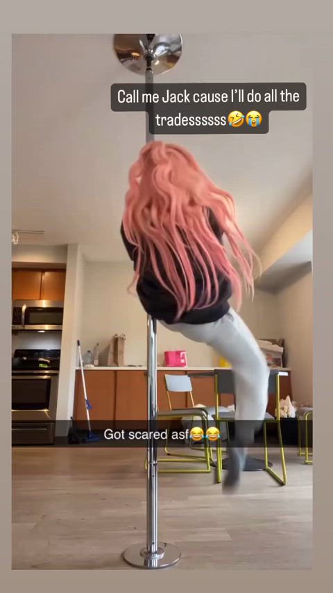 pole dance stripper twerking gif