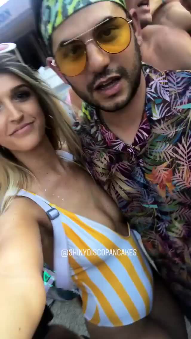Jessica hull one piece with a dude