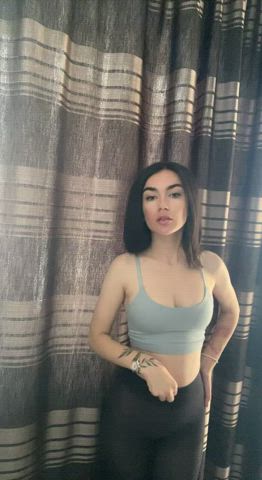 If I send this clip to my co-worker- do you think he’ll fuck me in the office??