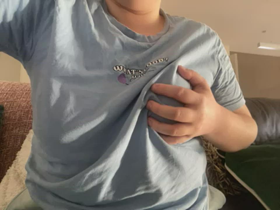 BBW Lesbian Natural Tits gif