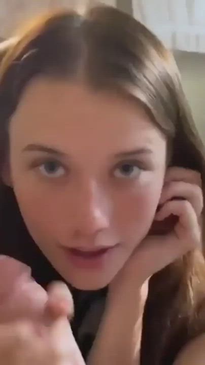 Amateur Blowjob Cum Swallow gif