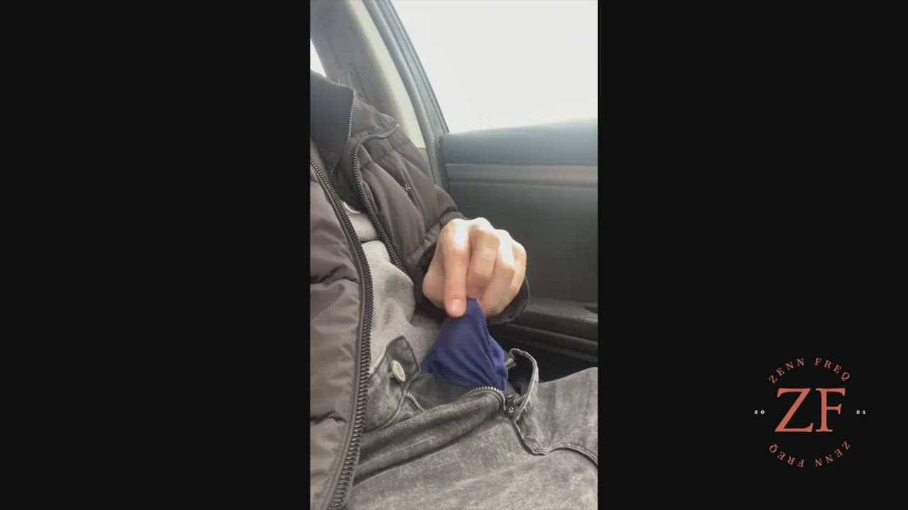 Big Dick Car Car Sex Cock Male Masturbation Masturbating Tease Teasing gif