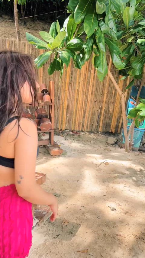 bikini celebrity cute micro bikini gif