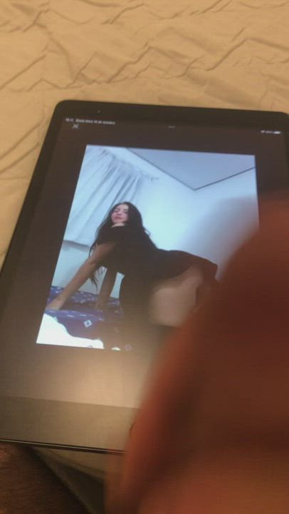 Cuckold Cum Jerk Off gif
