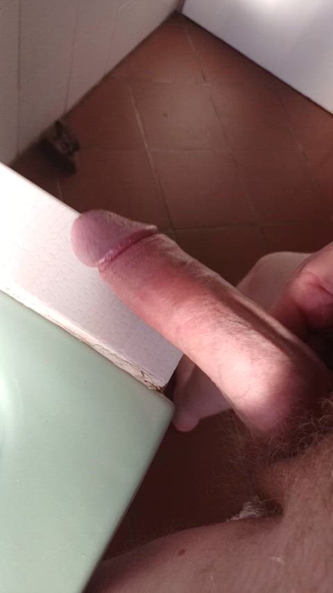 big dick cockslap solo gif