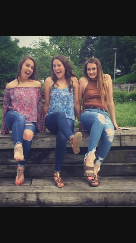 jeans threesome tight pussy gif
