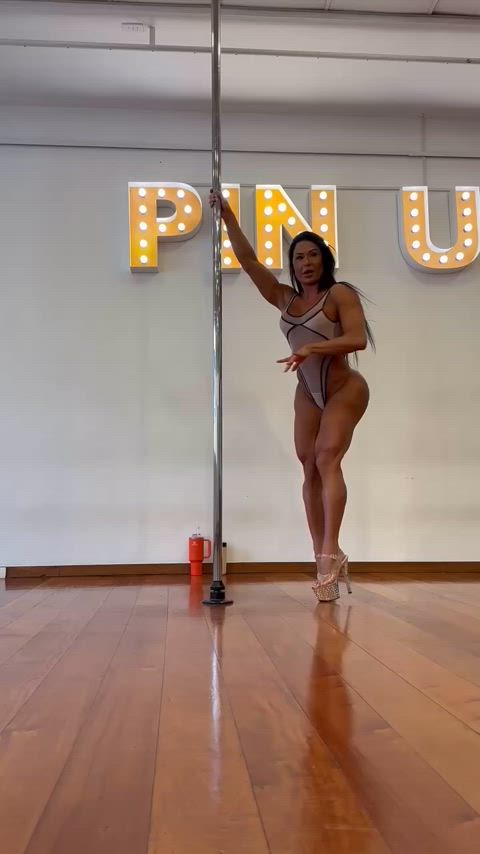 ass big ass big tits brazilian celebrity dancing muscular girl pole dance sexy just-boobs