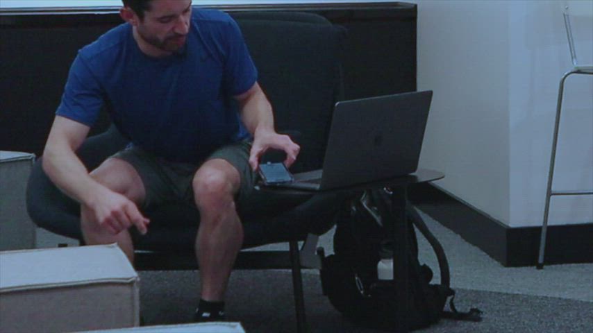 Wrong shorts to wear for the meeting and livestream...