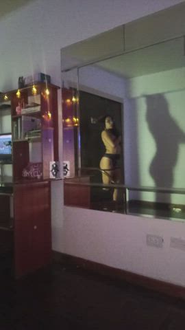 Dancing Latina Nude OnlyFans Teasing gif