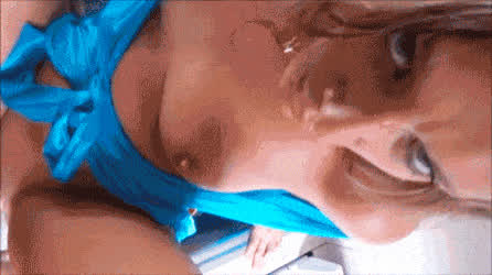 Blowjob MILF POV gif