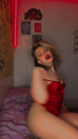 Lingerie Tease Twerking gif