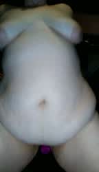 BBW Dildo Riding Solo gif