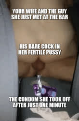 Cheating wives just hate condoms💦😈
