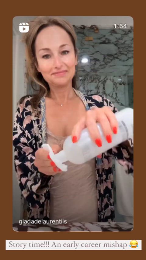 celebrity cleavage giada de laurentiis celebs gif