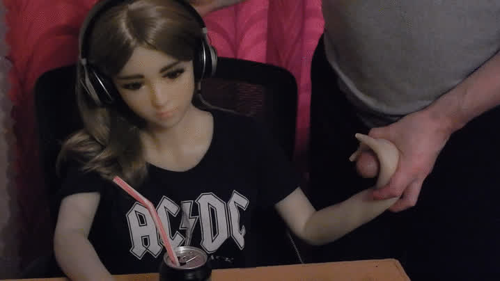 amateur handjob sex doll teen gif