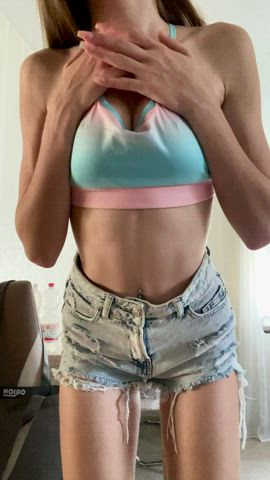 I guess my skinny body won the genetics lottery:)