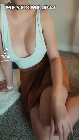 big ass brunette cumshot cute masturbating natural tits onlyfans gif