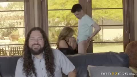 Honey, can you get the door?