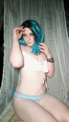 camgirl lingerie nsfw sensual solo stripchat tease webcam gif