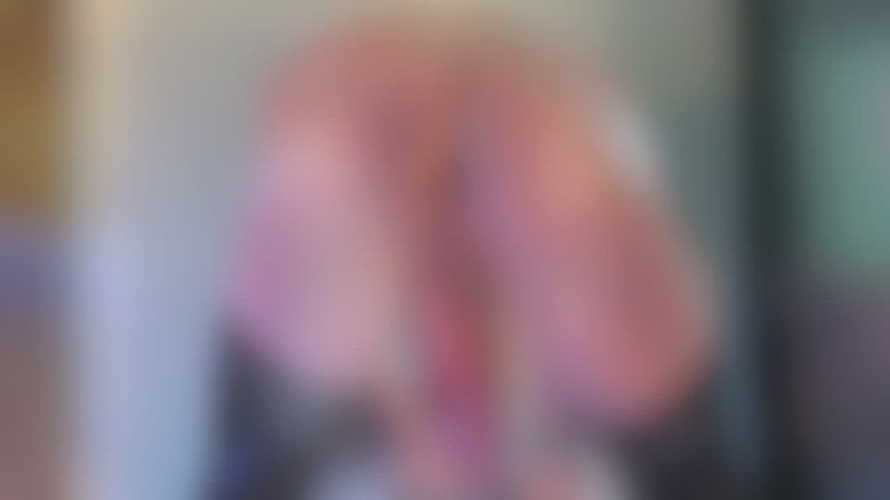 Bad Dragon Big Ass Dildo Riding Stockings Stretching gif