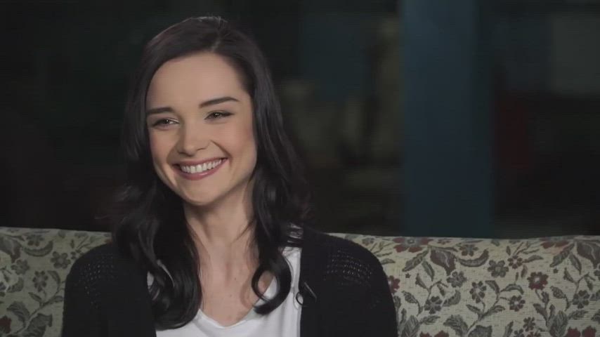 brown eyes cute eye contact interview katie fey model non-nude pretty ukrainian gif