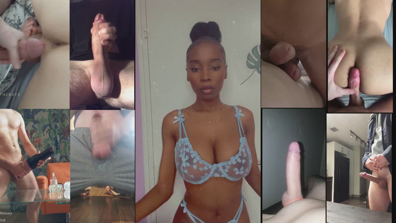 BabeCock Bikini Cum Ebony Frotting Lingerie Stormi Maya gif