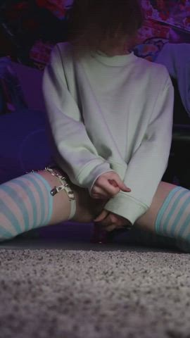 cum dildo femboy solo gif