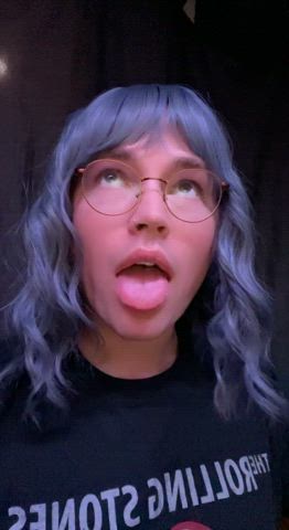 Ahegao Femboy Sissy Trans gif