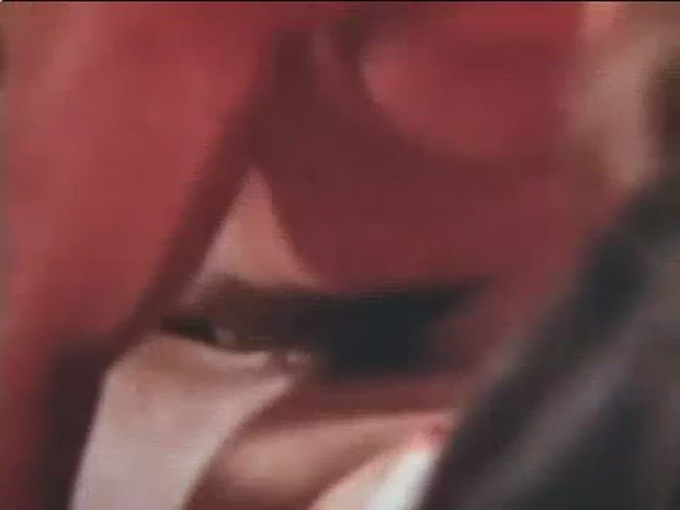 Cumshot Threesome Vintage gif