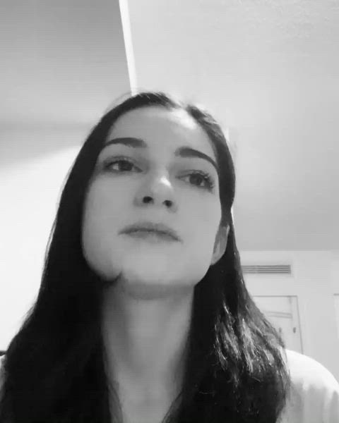 brunette canadian homemade gif