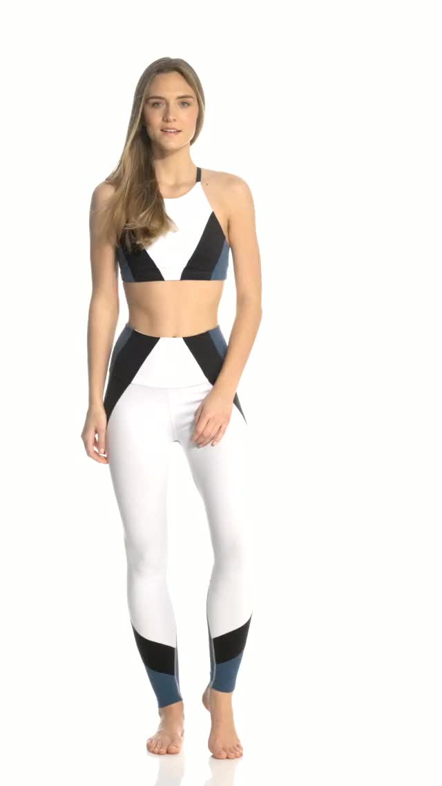 Beyond Yoga Around The Colorblock High Waisted Yoga Leggings