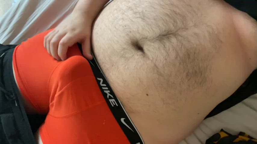 bulge uncut underwear cock massive-cock gif