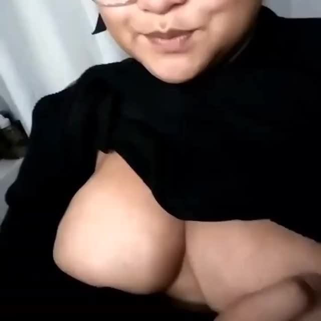 Cleavage and a smile ?