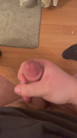 Cock Cum Small Tits gif