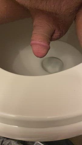 bareback close up cut cock french gay joi pee peeing squirting gif