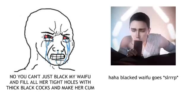 blacked waifus rey