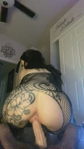 Ass Ass Spread Breeding Cum Dildo OnlyFans Pawg Reverse Cowgirl Riding gif