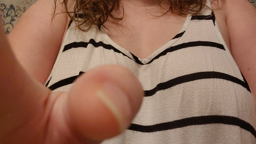 amateur nipple play nipples tits gif