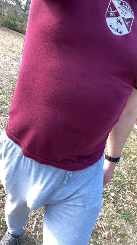 amateur big dick bulgexxl outdoor gif