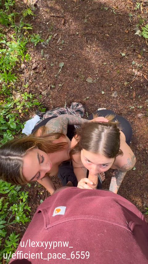 cuckquean ffm outdoor threesome r/fuckoutdoors blowjobs curvy-chicks real-couples