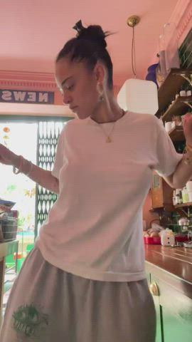 Celebrity Dancing Nipples gif