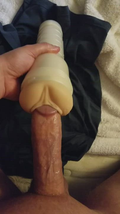 Cumming on my fleshlight