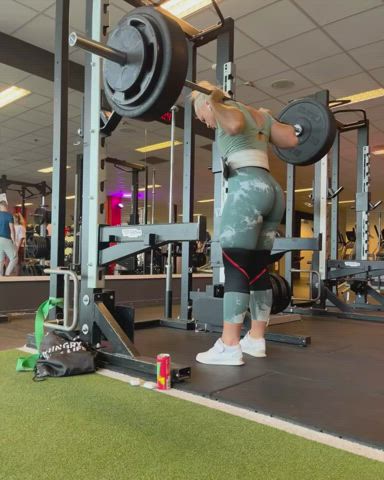 ass european fitness gym legs norwegian pawg scandinavian workout gif