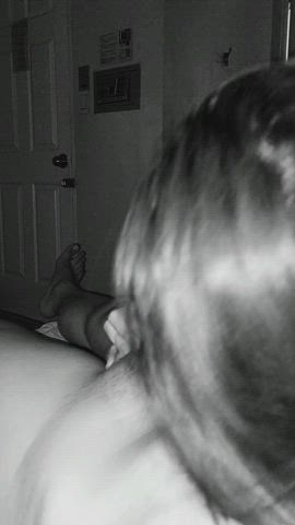 amateur asian blowjob deepthroat girlfriend hotel licking oral wet gif