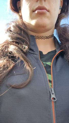 Went outside dressed like a girl for the first time ever! I got so excited I must've