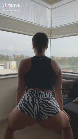 Ass Shorts TikTok Twerking gif